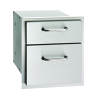 Fire Magic Select Double Drawer, 16-In x 14-In