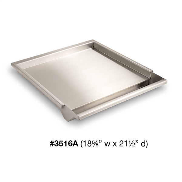 Fire Magic Stainless Steel Griddle (3516A), for 22" Deep FM Grills