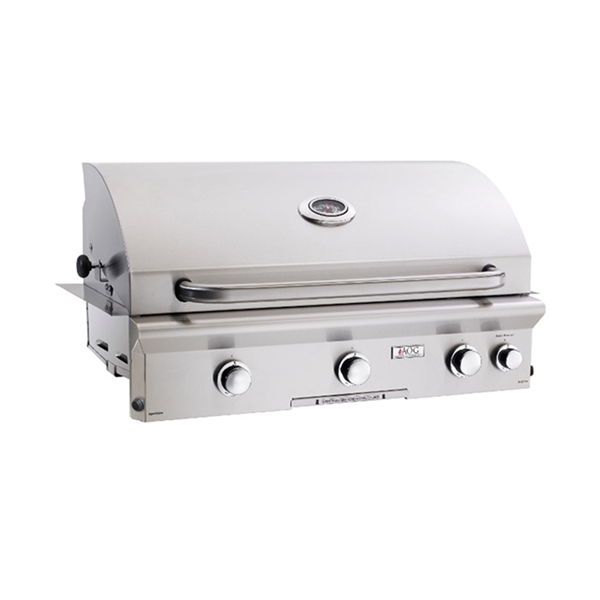 AOG 36-in Built-In Grill "L" Series with Backburner and Rotisserie Kit