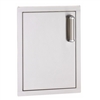 Fire Magic Flush Mounted Single Door Soft Close, 21-In x 14-In