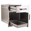 Fire Magic Flush Mounted Medium Pantry Door/Drawer Combo