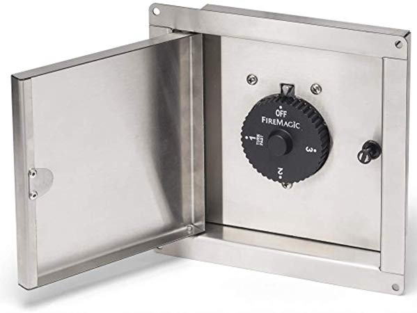 Fire Magic Stainless Steel Gas Timer Box - 3 Hour