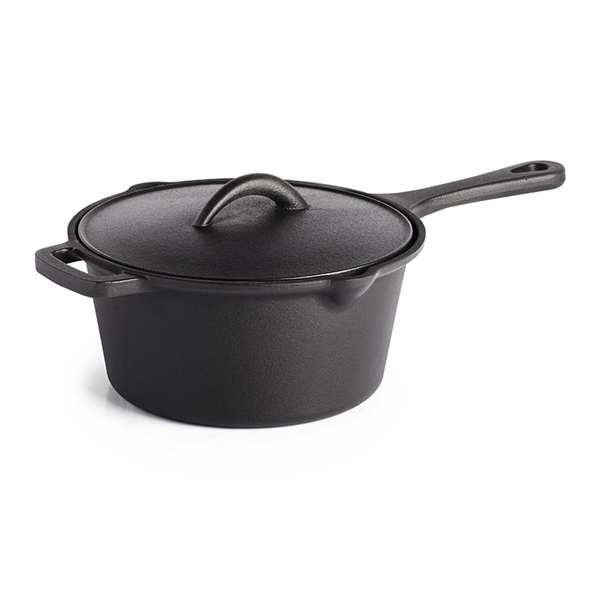 Napoleon Cast Iron Sauce Pan with Lid