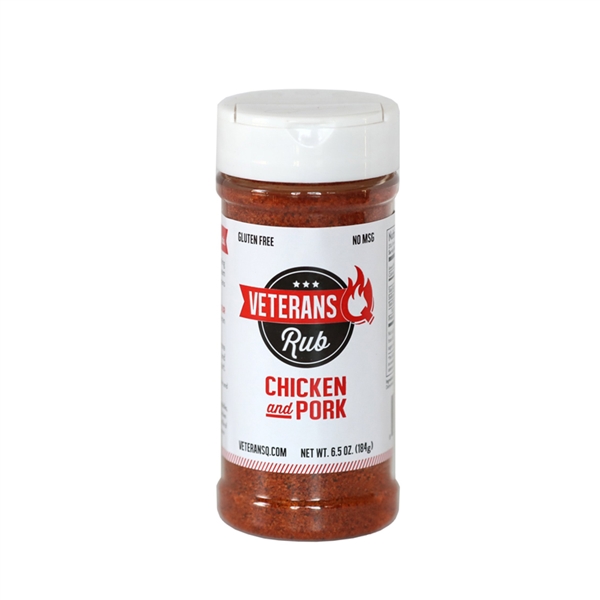 Veterans Q Chicken and Pork Rub - 6.5 oz