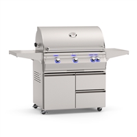 Fire Magic Aurora 36" Cart Model Gas Grill with Analog Thermometer