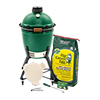 Big Green Egg Medium Charcoal Kamado Package with Nest