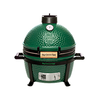 Big Green Egg MiniMax Charcoal Kamado Grill and Smoker with Mini Carrier