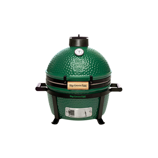 Big Green Egg MiniMax Charcoal Kamado Grill and Smoker with Mini Carrier