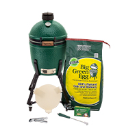 Big Green Egg Small Charcoal Kamado Package with Nest