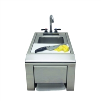 Alfresco 14" Prep & Hand Wash Sink