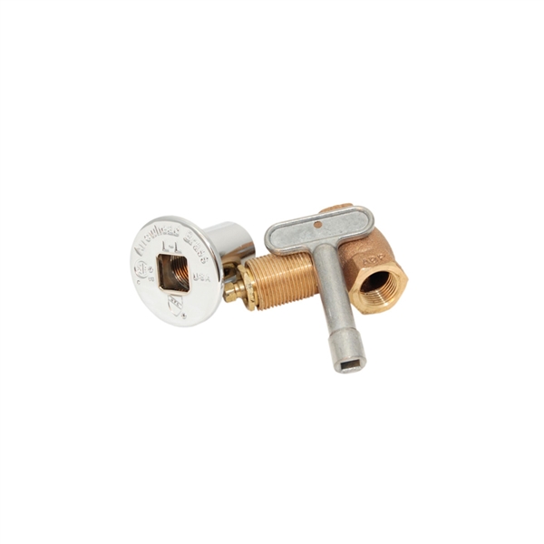 Fire Magic Straight Gas Line Valve with Key