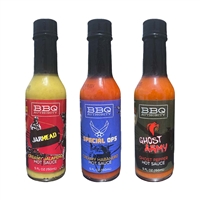 BBQ Authority Armed Forces Hot Sauce Bundle