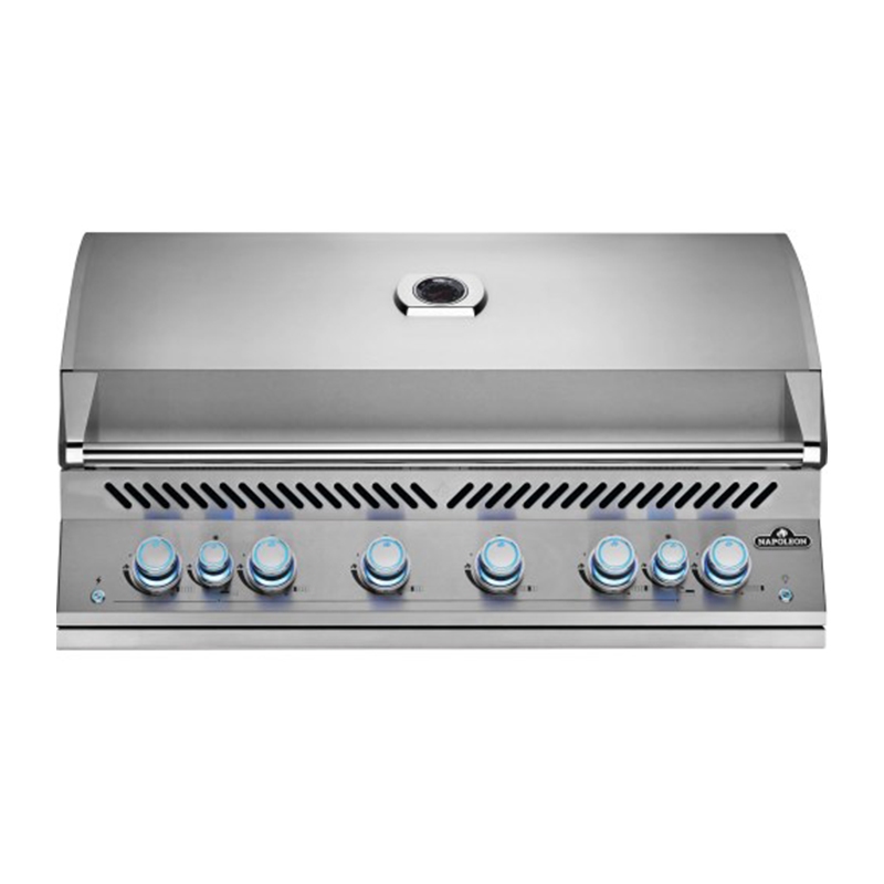 Napoleon Grills - Built-In 700 Series Power Burner Stainless Steel with Stainless Steel Cover, Natural GAS