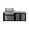 BBQ Authority Exclusive 92" Outdoor Kitchen Island Bundle with Napoleon 32" Built-In 700 Series