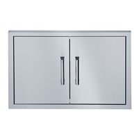 Broilmaster 34" Stainless Steel Double Door - 34"w x 22"h