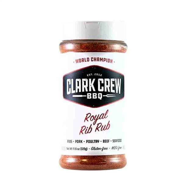 Clark Crew BBQ Royal Rib Rub - 11.6 oz.