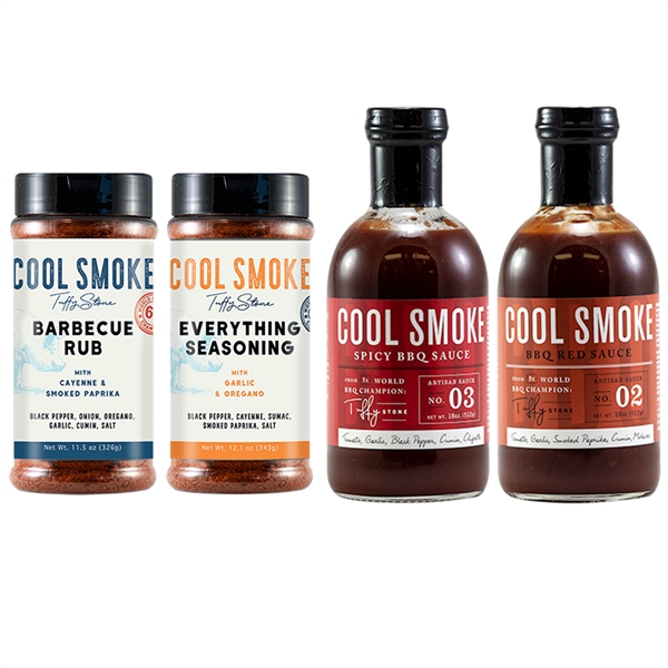 Cool Smoke BBQ Sauce and Rubs Bundle