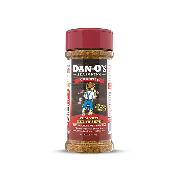 Dan-O's Hot Chipotle Seasoning - 3.5 oz.