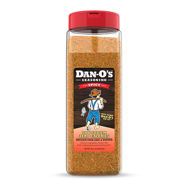  Dan-O's Seasoning Medium 2 Bottle Combo, Original & Spicy