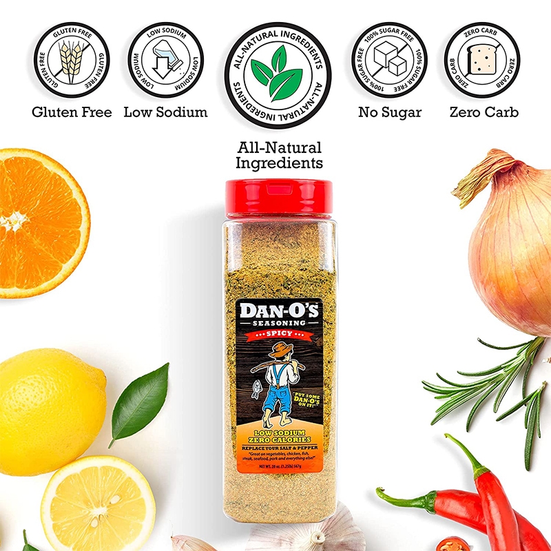 DAN-O'S Dan-O's Large 2 Bottle Combo - Original & Spicy Seasoning