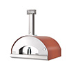 Fontana Marinara Wood Fired Pizza Oven, Red