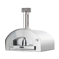Fontana Roma Hybrid Gas & Wood Pizza Oven, Stainless