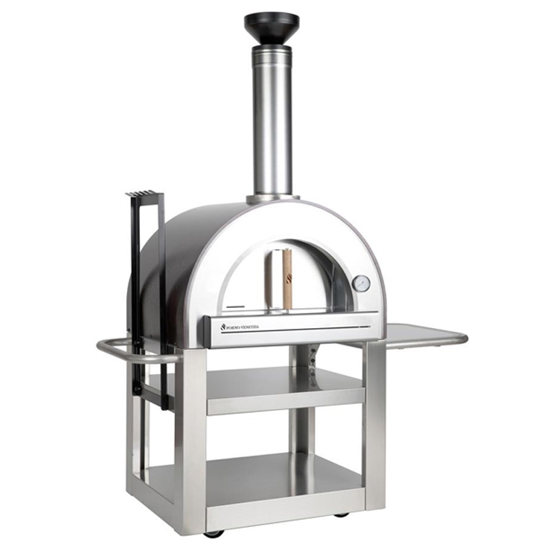 NEW Fully Assembled Stainless Steel Artisan Outdoor Wood Fired