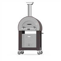 Alfa Pizza 5 Minuti Wood Fired Oven Cart Bundle