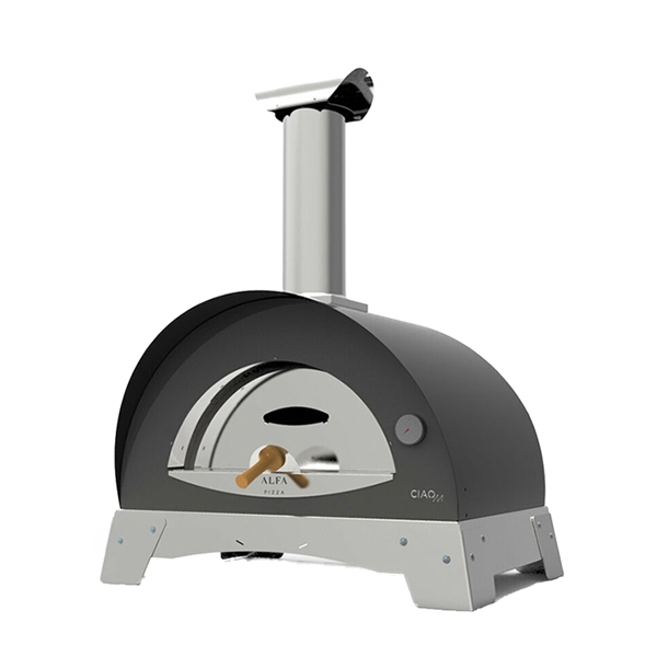 Alfa Ciao Silver Grey Wood Fired Pizza Oven (Image does not show Damaged Unit)