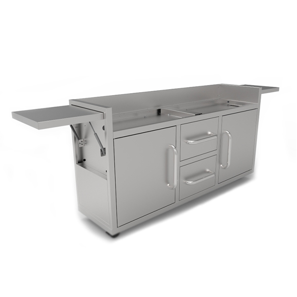 Le Griddle Stainless Steel Cart for Grand Texan GFE160 Griddle