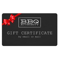 BBQ Authority Gift Certificate