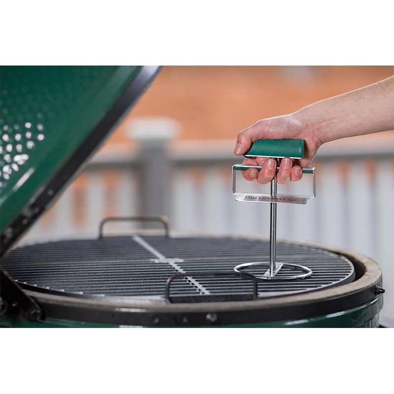 Big green 2024 egg grill lifter