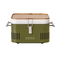 Everdure Cube Khaki Charcoal Grill