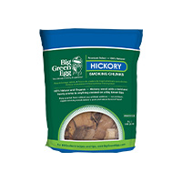 Big Green Egg Premium Kiln Dried Hickory Wood Smoking Chunks (9 L/549 cu in)