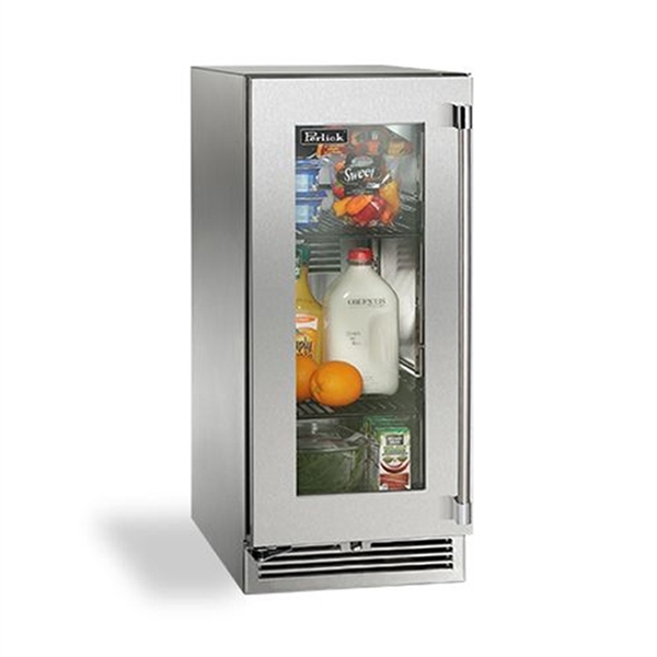 Perlick 15' Signature Series Outdoor Refrigerator - Glass Door