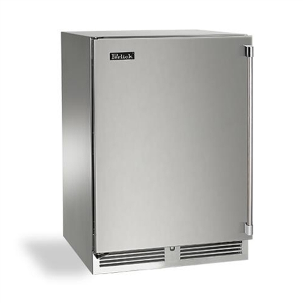 Perlick 24" Outdoor Signature Series Dual Zone Refrig/Wine Reserve - Glass Door