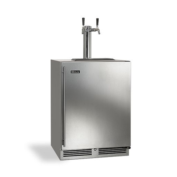 Perlick 24" Outdoor Signature Series Beer Dispenser - 2 Tap