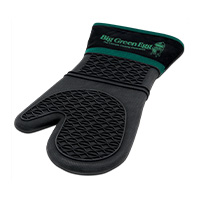 Big Green Egg Heat-Resistant Silicone Mitt w/Fabric Cuff