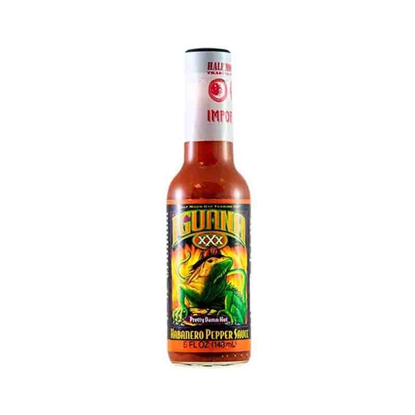 Iguana XXX Pretty Damn Hot Habanero Pepper Sauce - 5 oz.