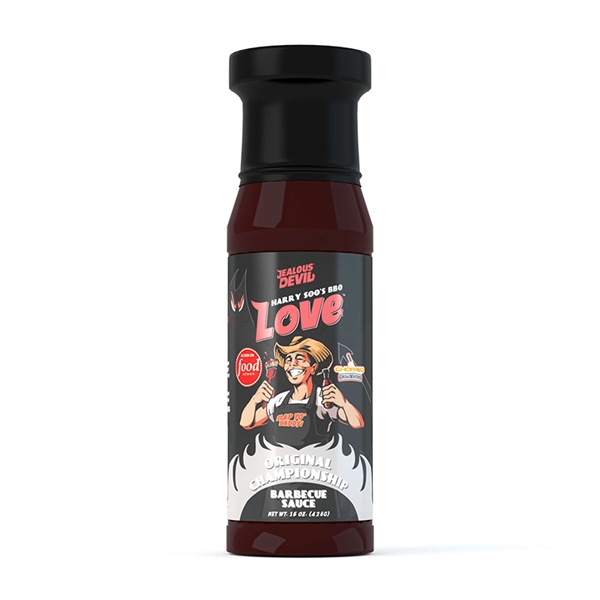 Jealous Devil Harry Soo's Love - Original BBQ Sauce 15 oz