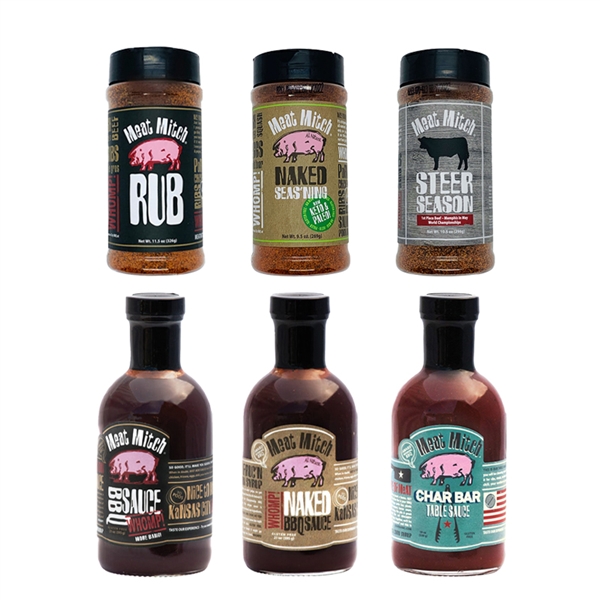 Meat Mitch Haul-of-Fame Sauce and Rub Bundle