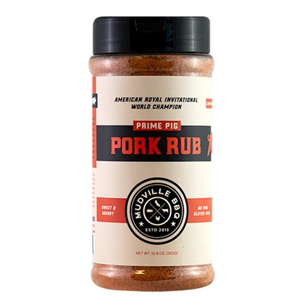 Mudville BBQ Prime Pig Pork Rub - 12.8 oz.