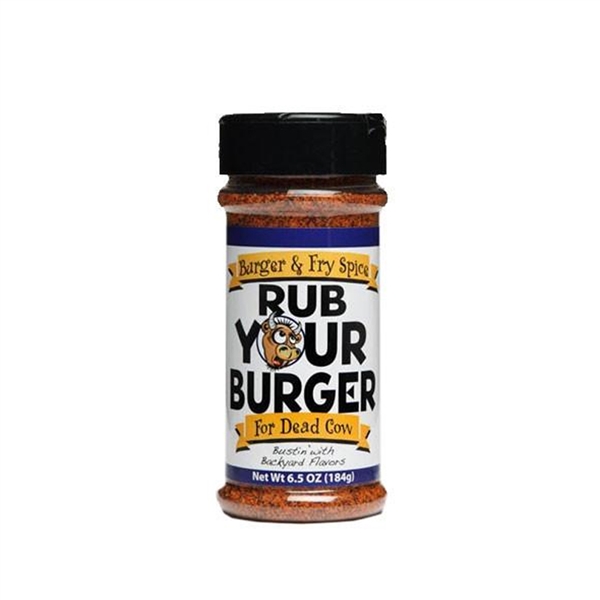 Rub Your Burger BBQ Rub - 6.5 oz.