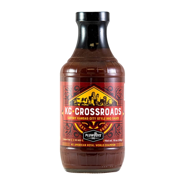 Plowboys KC Crossroads BBQ Sauce - 16 oz