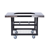 Primo Cart with Stainless Steel Top for Oval XL 400 and Oval LG 300 Grills