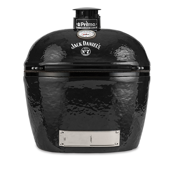 Primo Oval XL 400 X-Large Charcoal Grill - Jack Daniels Edition