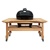 Primo Oval XL 400 X-Large Charcoal Grill with Cypress Table