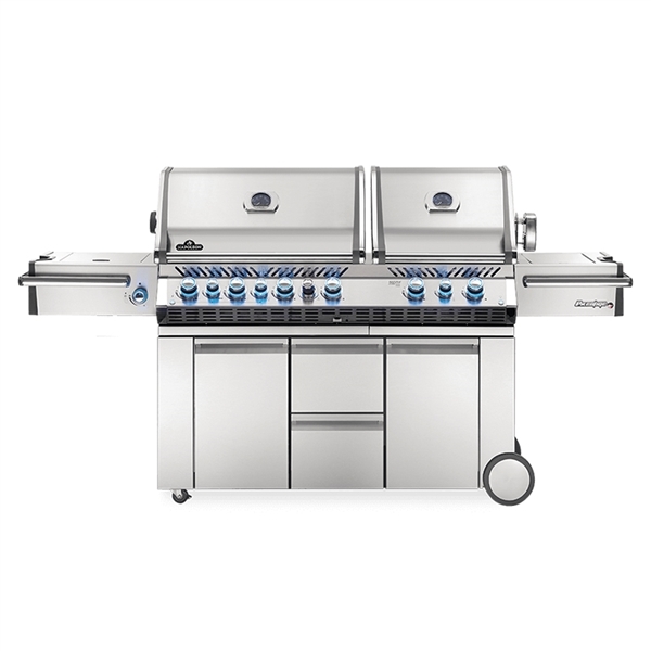 Napoleon Prestige PRO 825 Grill with Rear and Side Infrared Burners