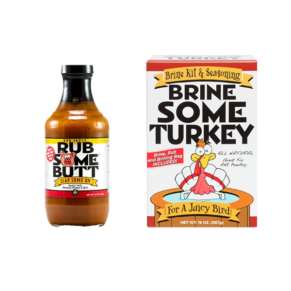 Rub Some Butt Sauce and Brine Bundle