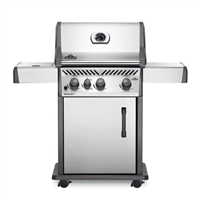 Napoleon Rogue XT 425 SS Propane Gas Grill with Infrared Side Burner (Not in Original Packaging)